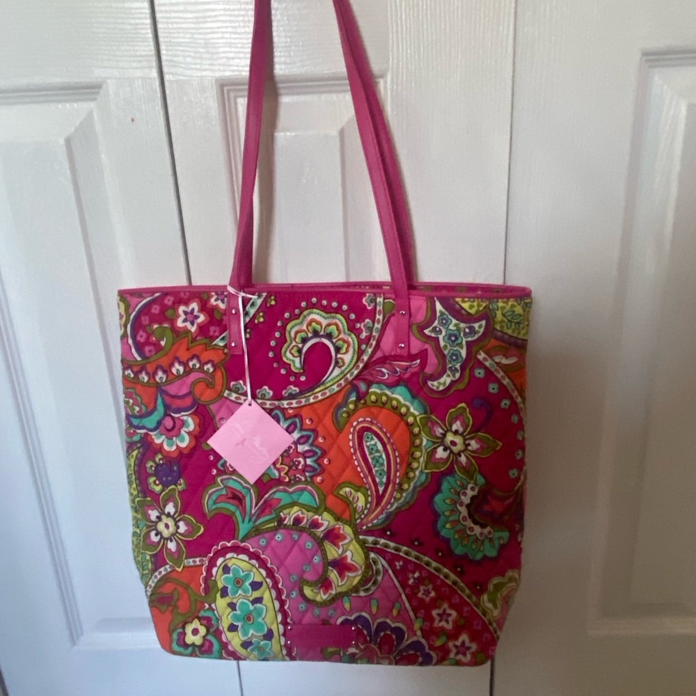 Vera Bradley Pink Swirls Day Tote